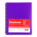 Best Buy Clearbook Refillable CL20SVL Short Violet 20 Sheets 23 Holes 0.07 Microns