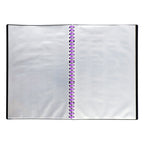 Best Buy Clearbook Refillable CL20LVL Long Violet 20 Sheets 27 Holes 0.07 Microns - Lowest Price