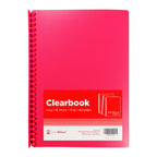 Best Buy Clearbook Refillable CL20LPK Long Pink 20 Sheets 27 Holes 0.07 Microns - Lowest Price