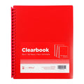 Best Buy Clearbook Refillable CL30SRD Short Red 30 Sheets 23 Holes 0.07 Microns