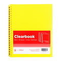 Best Buy Clearbook Refillable CL30SYL Short Yellow 30 Sheets 23 Holes 0.07 Microns