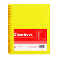 Best Buy Clearbook Refillable Short Yellow 20 Sheets 23 Holes Big Square Design 0.03 Microns