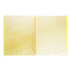 Best Buy Clearbook Refillable Short Yellow 20 Sheets 23 Holes Big Square Design 0.03 Microns