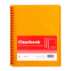 Best Buy Clearbook Refillable Short Orange 20 Sheets 23 Holes Big Square Design 0.03 Microns