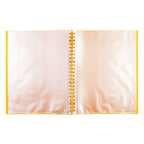 Best Buy Clearbook Refillable Short Orange 20 Sheets 23 Holes Big Square Design 0.03 Microns