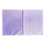 Best Buy Clearbook Refillable Short Purple 20 Sheets 23 Holes Big Square Design 0.03 Microns