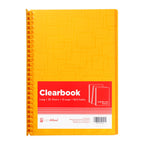 Best Buy Clearbook Refillable LBS20LOR Long Orange 20 Sheets 27 Holes Big Square Design 0.03 Microns