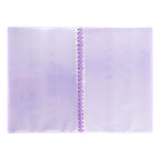 Best Buy Clearbook Refillable LBS20LPL Long Purple 20 Sheets 27 Holes Big Square Design 0.03 Microns