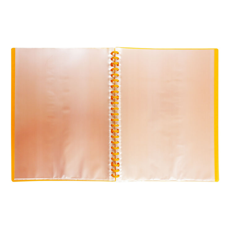 Best Buy Clearbook Refillable LPX20SOR Short Orange 20 Sheets 23 Holes Pixel Design 0.03 Microns