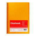 Best Buy Clearbook Refillable LPX20LLOR Long Orange 20 Sheets 27 Holes Pixel Design 0.03 Microns