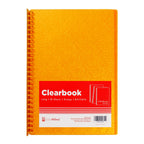 Best Buy Clearbook Refillable LPX20LLOR Long Orange 20 Sheets 27 Holes Pixel Design 0.03 Microns