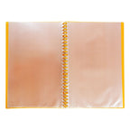 Best Buy Clearbook Refillable LPX20LLOR Long Orange 20 Sheets 27 Holes Pixel Design 0.03 Microns
