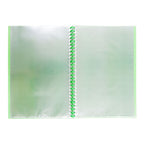 Best Buy Clearbook Refillable LPX20LGR Long Green 20 Sheets 27 Holes Pixel Design 0.03 Microns