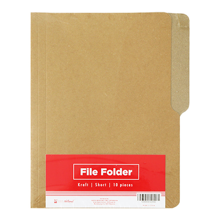Best Buy Folder Kraft Short, 10pcs Per Pack - Folders