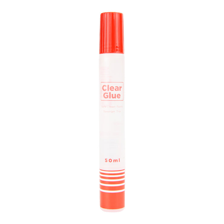 Best Buy Glue Clear With Sponge Tip 50 ml K50 - School & Office Supplies