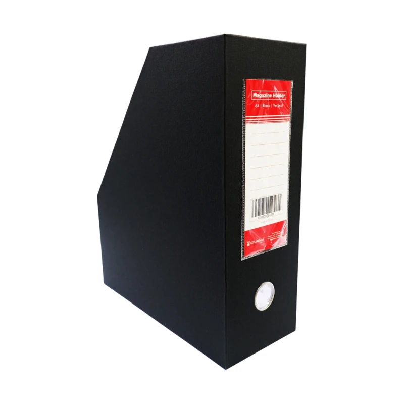 Best Buy Magazine Holder Black VNDL Vertical Closed