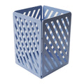 JTMax Pen Holder JT24068108-B Blue Square Metal Mesh - Desk Sorters & Trays