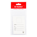 Best Buy ID Jacket Vertical Waterproof With Header Ziplock Transparent Matte Type 55x85mm T-047V
