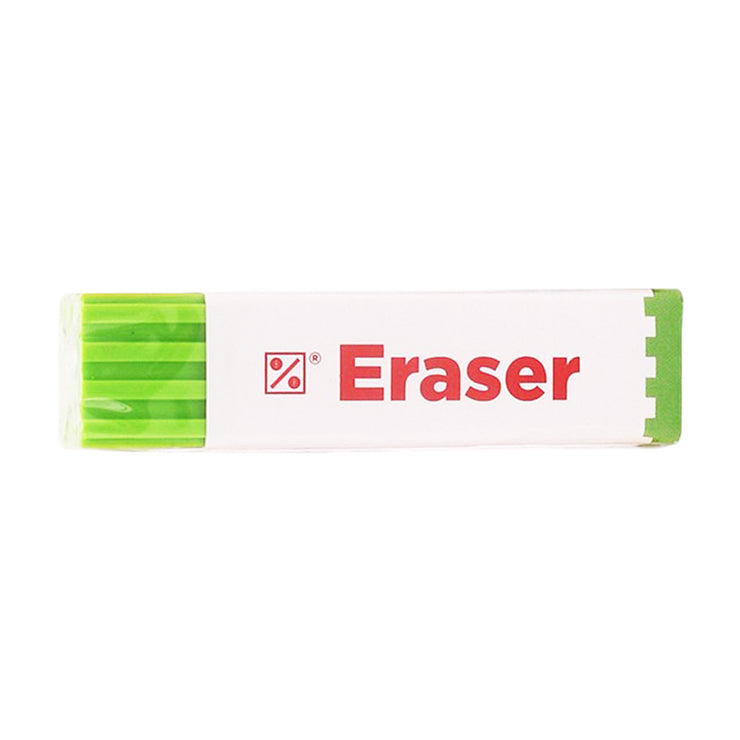Best Buy Eraser Multi-Hole PVC A-090, Green - School & Office Supplies