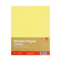 Best Buy Colored Sticker Paper 80gsm Short Yellow Hp-240621-4A 10's