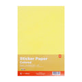 Best Buy Colored Sticker Paper 80gsm Long Yellow Hp-240621-5A 10's