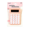 Simply A Handheld Calculator 3397A Pink 8 Digits Battery Operated
