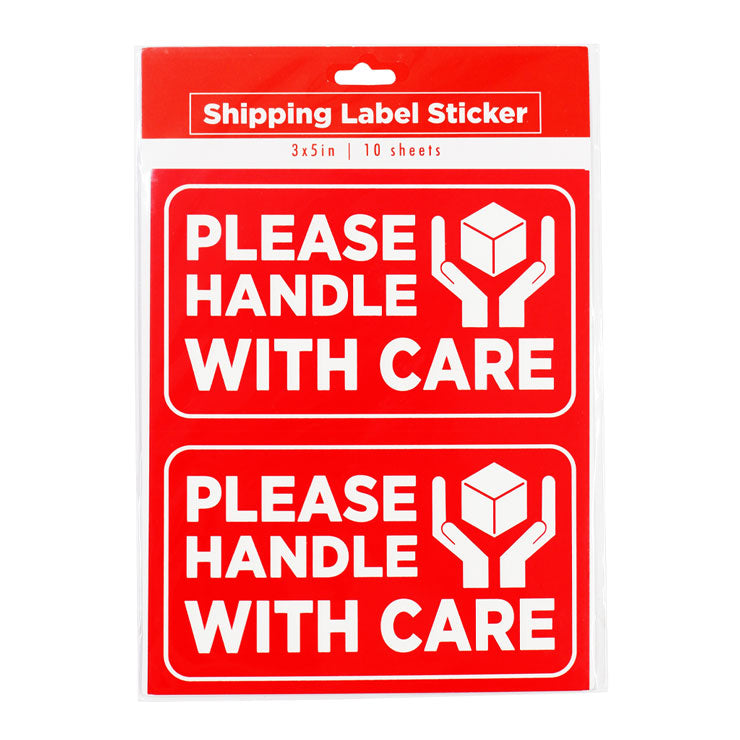 Best Buy Shipping Label Sticker 3x5 inches Please Handle with Care 10 Sheets