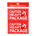 Best Buy Shipping Label Sticker 3x5 Caution Heavy Package 10 Sheets