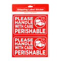 Best Buy Shipping Label Sticker 3x5 inches 10 Sheets, Perishable Please Handle with Care
