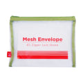 Best Buy Mesh Envelope A5 Green Single Colored Zipper, Green