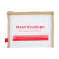 Best Buy Mesh Envelope A5 Single Colored Zipper, Beige