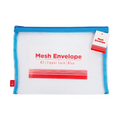 Best Buy Mesh Envelope B5 Blue Single Colored Zipper Jinshun - Filing Supplies