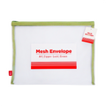 Best Buy Mesh Envelope A4 Green Single Colored Zipper Jinshun - Files & Folders