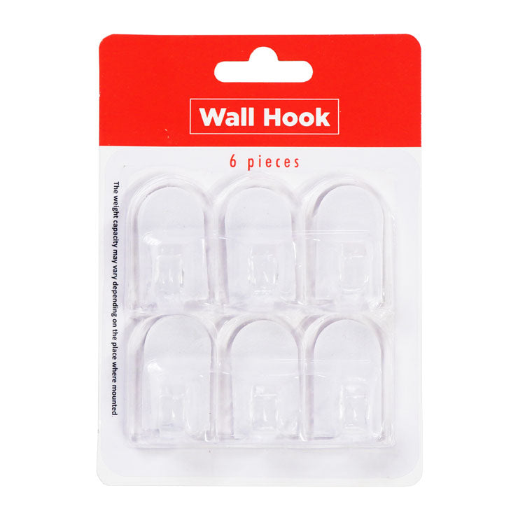 Best Buy Wall Hook 6pcs Arch Self Adhesive Plastic 1 - Home & Office Supplies