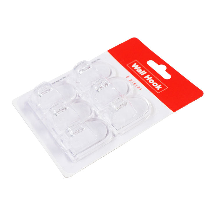 Best Buy Wall Hook 6pcs Arch Self Adhesive Plastic 1 - Home & Office Supplies