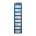 Vindel Label Sticker Subject Labels 8x3.8cm 2Sx16S Cs031-7, Blue - School & Office Supplies
