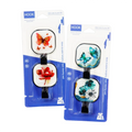 Metal Hook Sy201010212 2pcs Square Assorted Butterfly Design - Housekeeping