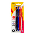 Retractable Gel Pen Black/Blue/Red 3's 0.7 mm 3524C - School & Office Supplies - Writing