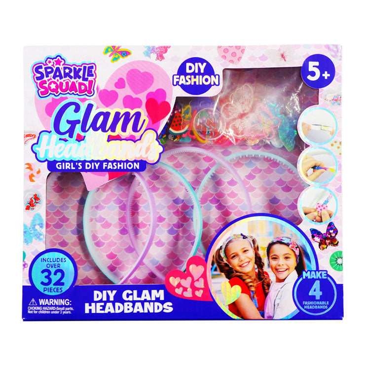 Sparkle Squad Glam Headbands DYGHM-24-1022 - Arts & Crafts Supplies