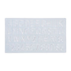 Best Buy Lettering Guide 110x195mm Smoke Gray ST27 - School & Office - Drawing & Technical Supplies