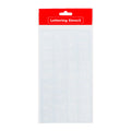 Best Buy Lettering Guide 130x233mm Smoke Gray ST37 - School & Office - Drawing & Technical Supplies