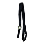 Best Buy ID Lanyard Bicolor Polyester with Square Silicone Buckle 15mm Black KP-1548