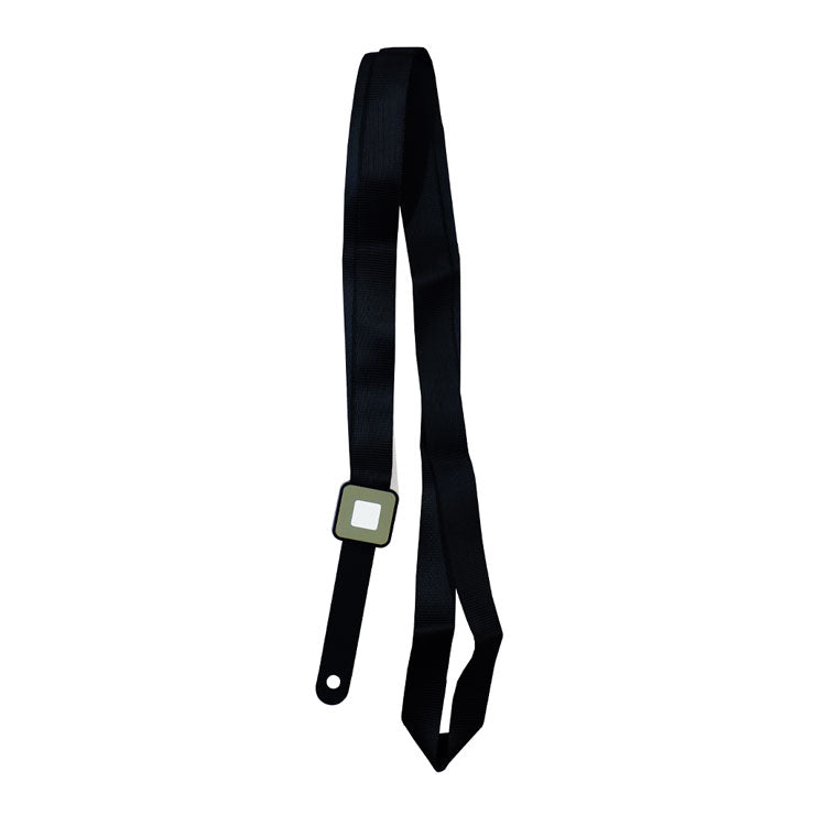 Best Buy ID Lanyard Bicolor Polyester with Square Silicone Buckle 15mm Black KP-1548