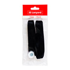 Best Buy ID Lanyard Bicolor Polyester with Round & Clear Plastic Clip 15mm Black KP-1550