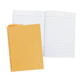 Best Buy Yarn Notebook Color Coded Pastel 80's 5.83x7.87 Inches With Plastic Jacket, Orange