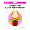 Crochet Kit Rabbit Potted Plant - Hobbies & Crafts Supplies - DIY