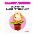 Crochet Kit Rabbit Potted Plant - Hobbies & Crafts Supplies - DIY