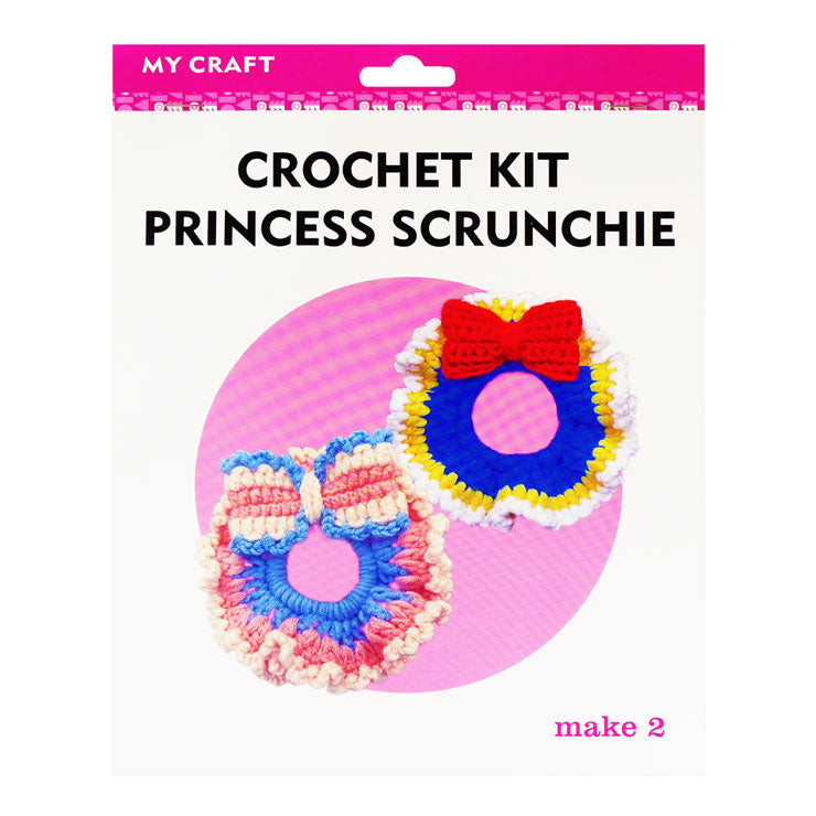 Crochet Kit Princess Scrunchie - Hobbies & Crafts Supplies - DIY