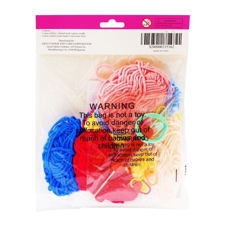 Crochet Kit Princess Scrunchie - Hobbies & Crafts Supplies - DIY