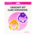 Crochet Kit Cake Scrunchie - Hobbies & Crafts Supplies - DIY